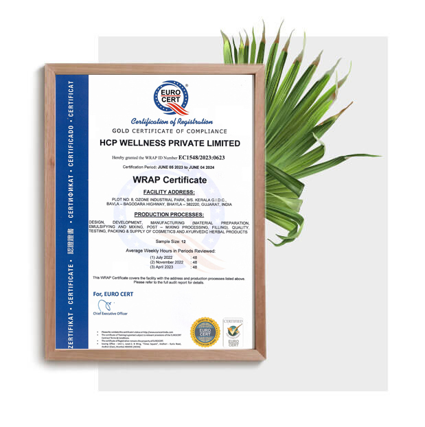 Wrap Certificate - HCP Wellness