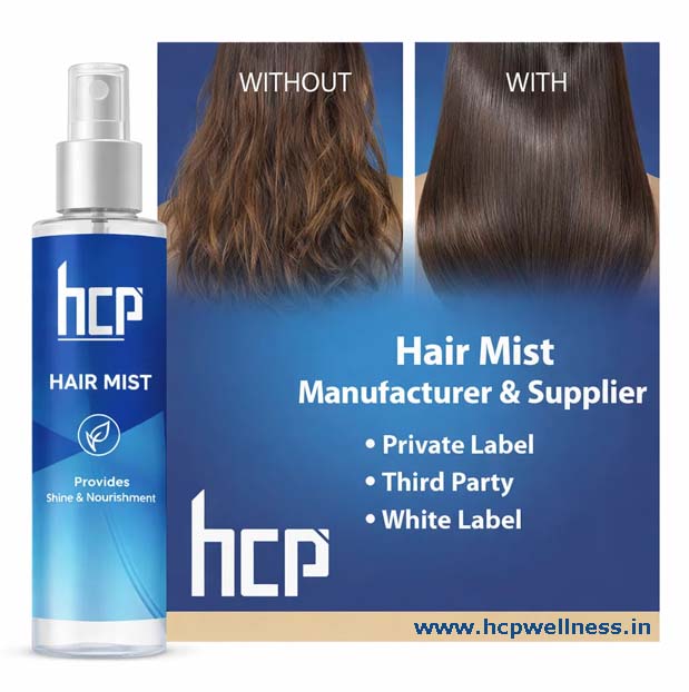 Hair Mist Manufacturer offering private label and third-party production