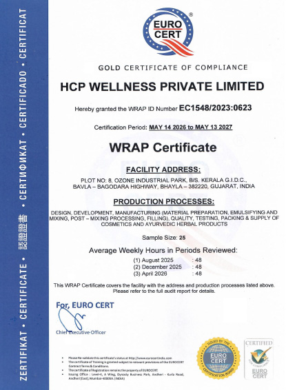 Wrap Certificate