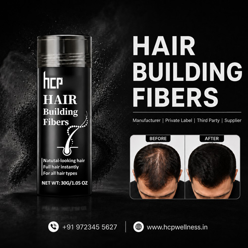 Hair Building Fibers Manufacturer in India | Private Label Hair Fibers Hair Building Fibers Manufacturer in India offering private label hair fiber products, third party manufacturing, and supplier solutions