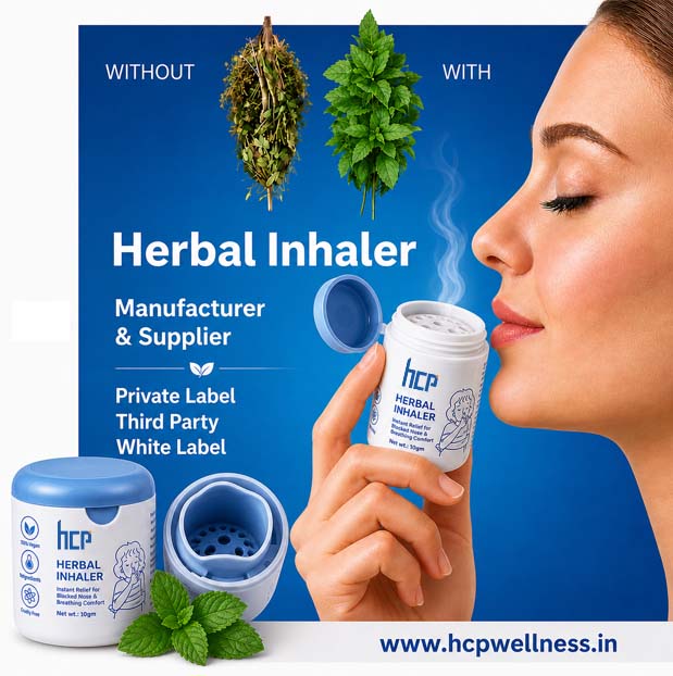 Herbal Inhaler Manufacturing Facility – HCP Wellness Herbal inhaler manufacturer in India producing private label and OEM inhalers