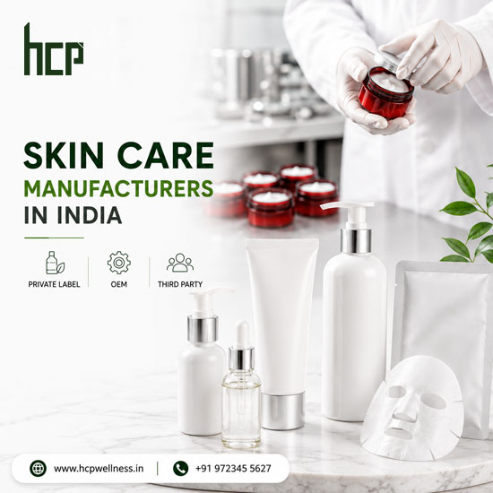 Skin Care Manufacturers in India – HCP Wellness Skin Care Manufacturers in India by HCP Wellness offering private label, OEM and third-party skincare manufacturing