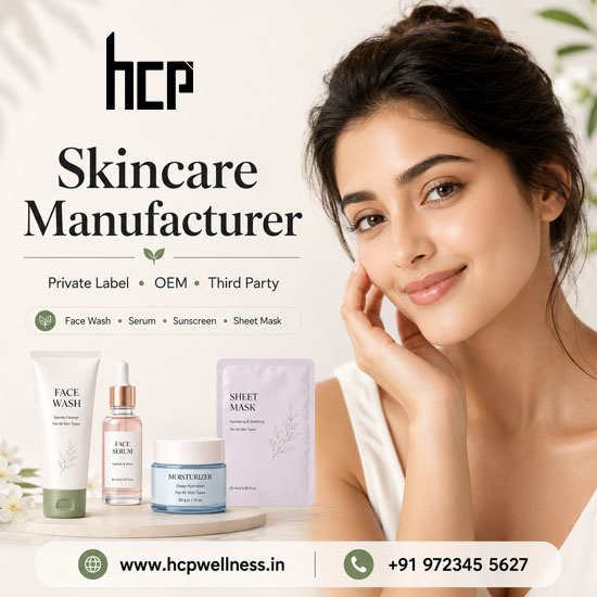 Skincare Manufacturer in India | Private Label Skin Care Skincare Manufacturer in India for private label skin care, face wash, serum, sunscreen and sheet mask manufacturing