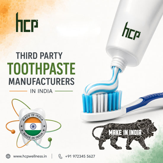 Third Party Toothpaste Manufacturers in India | HCP Wellness Third party toothpaste manufacturers in India offering private label, OEM, contract manufacturing and custom formulation services by HCP Wellness