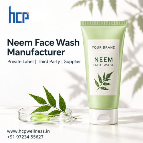 Neem Face Wash Manufacturer in India HCP Wellness neem face wash manufacturer in India offering private label and bulk manufacturing